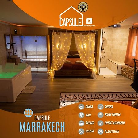 Capsule Marrakech I Chicha I Sauna I Balneo I Console Ps5 I Cinema Trith-Saint-Leger Kültér fotó
