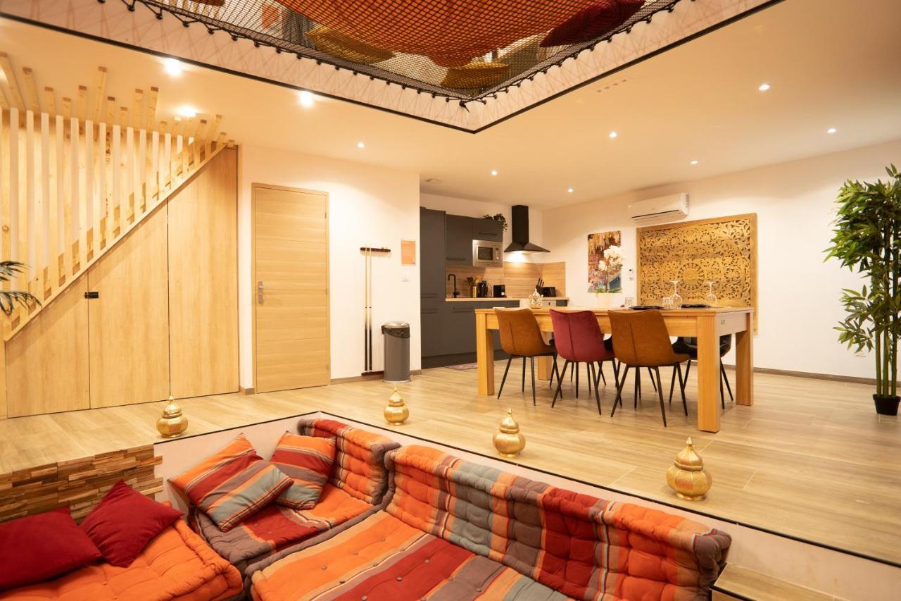 Capsule Marrakech I Chicha I Sauna I Balneo I Console Ps5 I Cinema Trith-Saint-Leger Kültér fotó