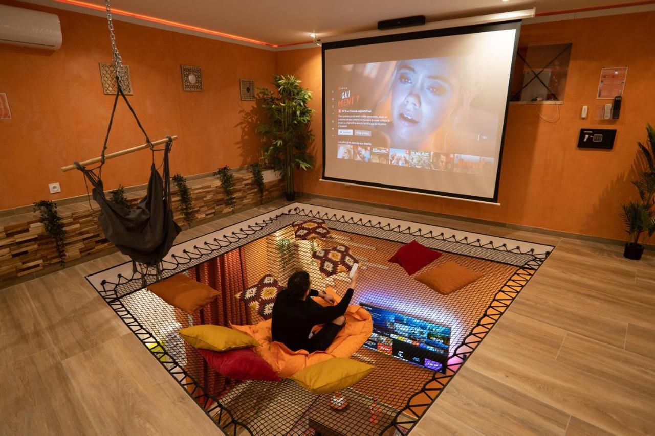 Capsule Marrakech I Chicha I Sauna I Balneo I Console Ps5 I Cinema Trith-Saint-Leger Kültér fotó