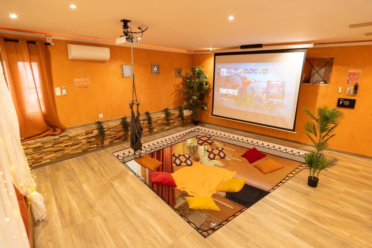 Capsule Marrakech I Chicha I Sauna I Balneo I Console Ps5 I Cinema Trith-Saint-Leger Kültér fotó