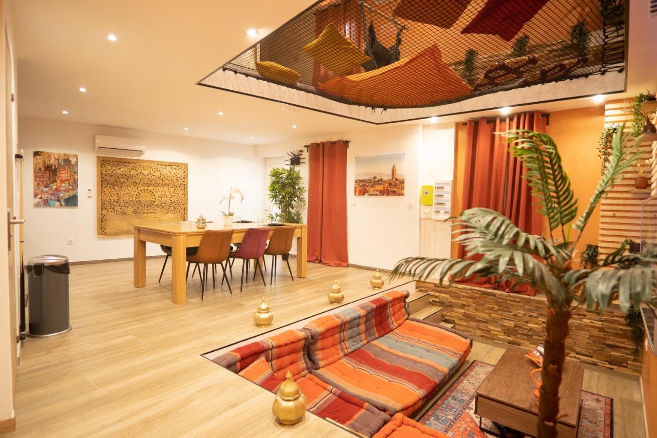Capsule Marrakech I Chicha I Sauna I Balneo I Console Ps5 I Cinema Trith-Saint-Leger Kültér fotó