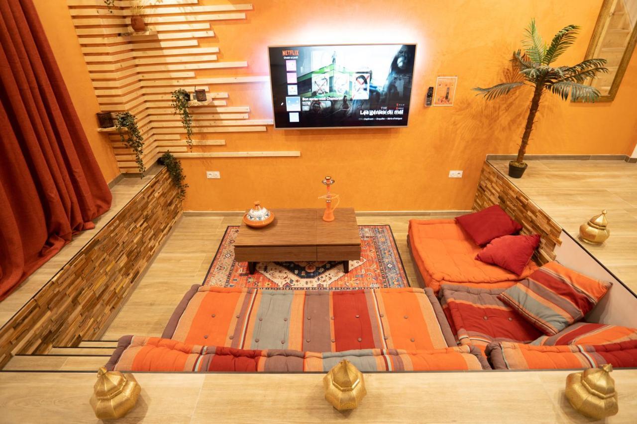 Capsule Marrakech I Chicha I Sauna I Balneo I Console Ps5 I Cinema Trith-Saint-Leger Kültér fotó